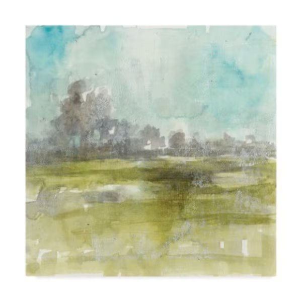 Jennifer Goldberger 'Pastel Haze I' Canvas Art, 24x24, Trademark Fine Art, Mfr#: WAG09277-C2424GG